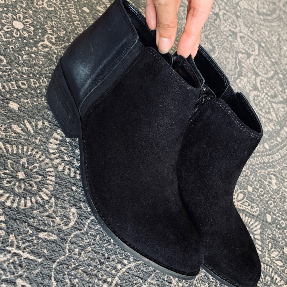 Dune London Black booties. Size 7.5